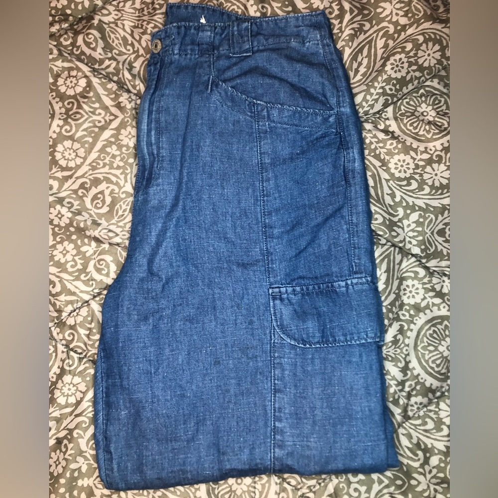 AE Cargo Style Blue Jean Size 14
